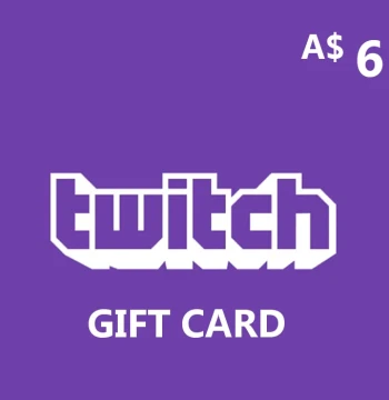 Twitch AUD 6 Gift Card AU