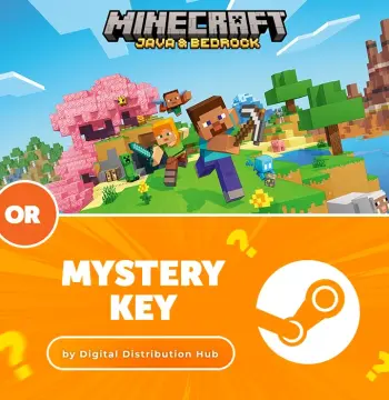 Minecraft: Java &amp; Bedrock Edition or Mystery CD Key by Digital Distribution Hub