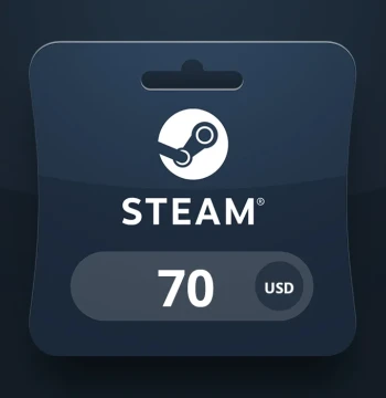 Steam Wallet USD 70 Gift Card AM