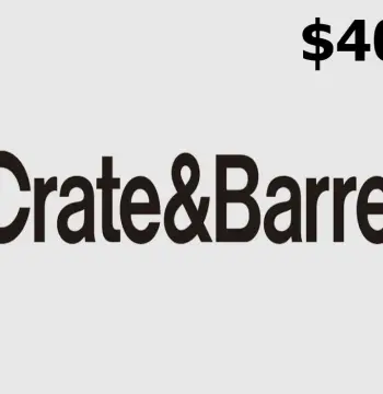 Crate and Barrel USD 40 Gift Card US