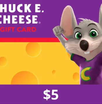 Chuck E. Cheese USD 5 Gift Card US