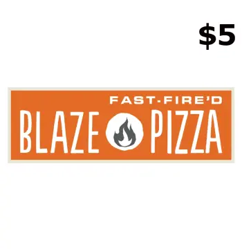 Blaze Pizza $5 Gift Card US