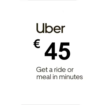 Uber EUR 45 Gift Card ES