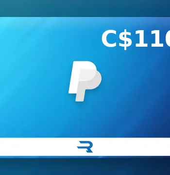 Rewarble PayPal CAD 110 Gift Card