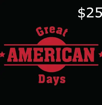 Great American Days $25 Gift Card US