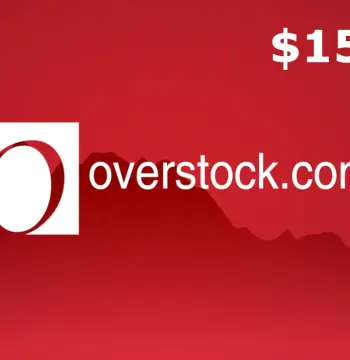Overstock.com $15 Gift Card US