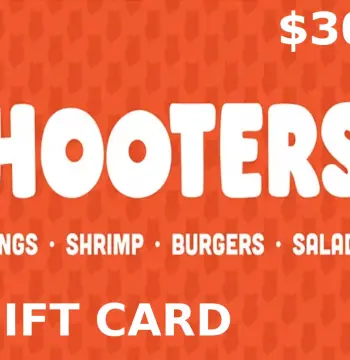 Hooters $30 Gift Card US