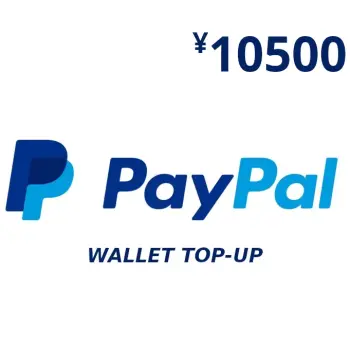 PayPal Wallet JPY 10500 Top Up