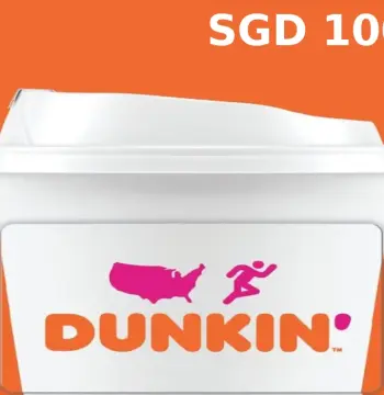 Dunkin Donuts SGD 100 Gift Card SG