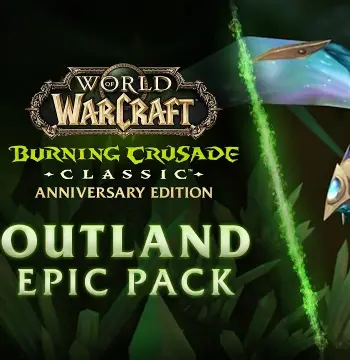 World of Warcraft: Burning Crusade Classic Anniversary Edition Upgrade - Outland Epic Pack DLC NA Battle.net CD Key