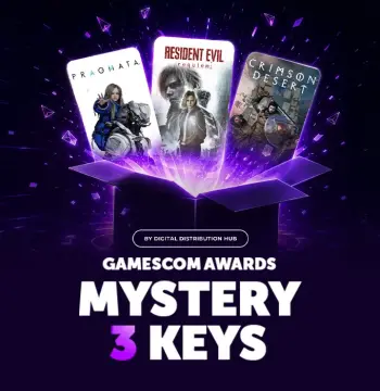 GAMESCOM Awards 3 x Mystery Key by Digital Distribution Hub