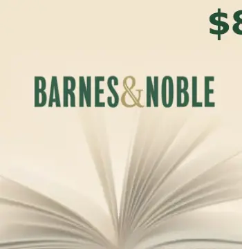Barnes and Noble $8 Gift Card US