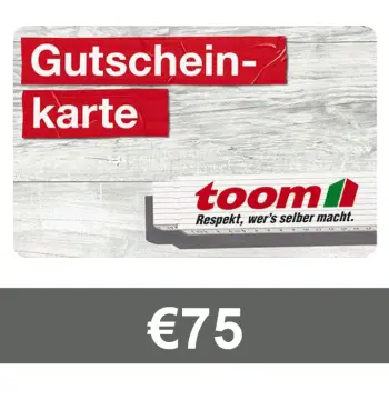 TOOM Baumarkt EUR 75 Gift Card DE