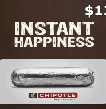 Chipotle $12 Gift Card US