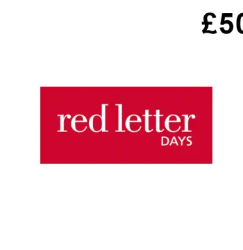 Red Letter Days £50 Gift Card UK