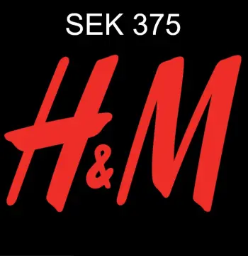 H&amp;M 375 SEK Gift Card SE