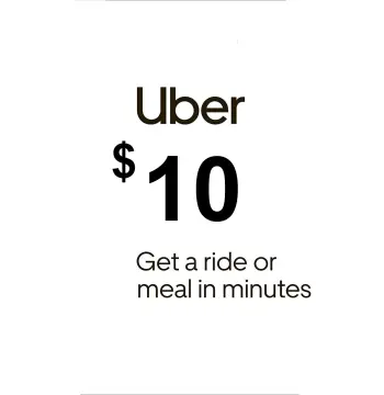 Uber $10 US Gift Card