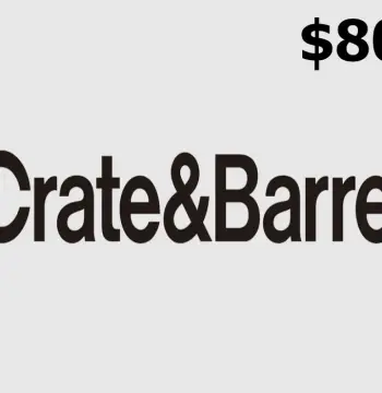 Crate and Barrel USD 80 Gift Card US