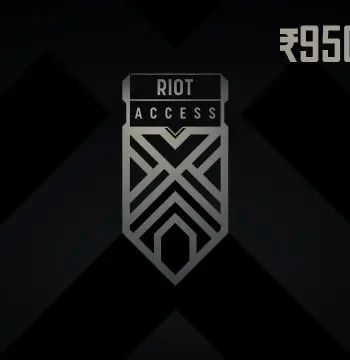 Riot Access INR 950 Code IN