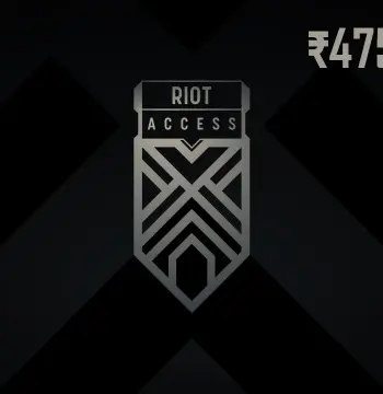 Riot Access INR 475 Code IN