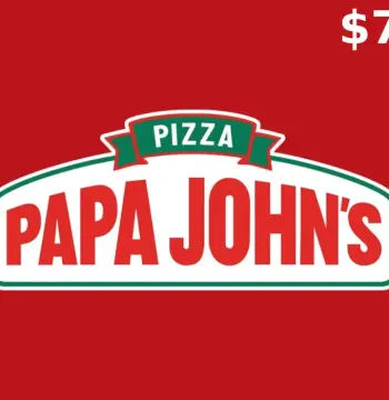 Papa John's $7 Gift Card US