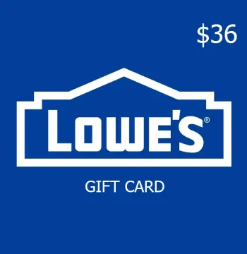 Lowe's $36 Gift Card US