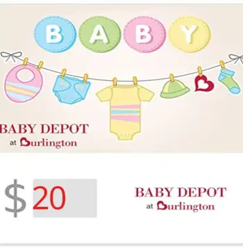 Baby Depot at Burlington USD 20 Gift Card US