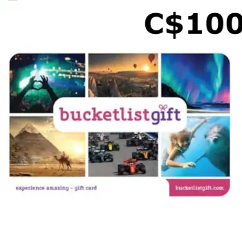 BucketlistGift C$100 Gift Card CA
