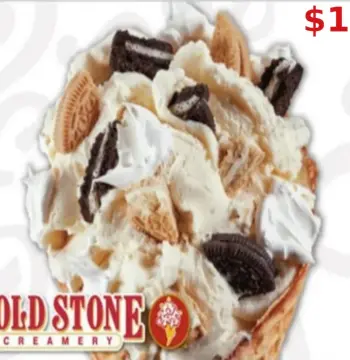 Cold Stone Creamer $10 Gift Card US