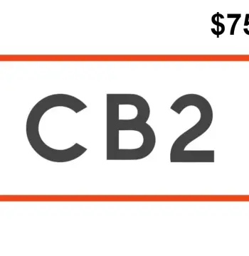 CB2 $75 Gift Card US