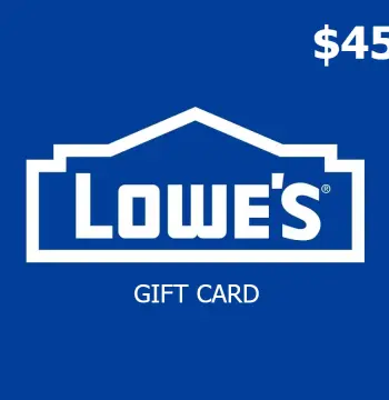 Lowe's $45 Gift Card US