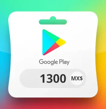 Google Play MXN 1300 Gift Card MX