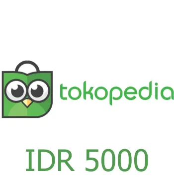 Tokopedia IDR 5000 Gift Card ID