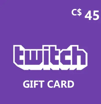 Twitch CAD 45 Gift Card CA