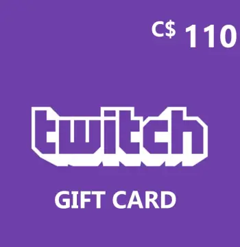 Twitch CAD 110 Gift Card CA