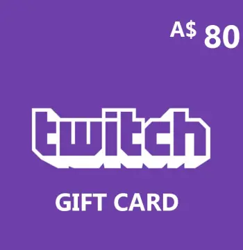 Twitch AUD 80 Gift Card AU