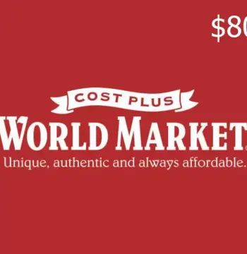 Cost Plus World Market USD 80 Gift Card US