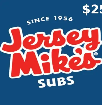 Jersey Mike's USD 25 Gift Card US