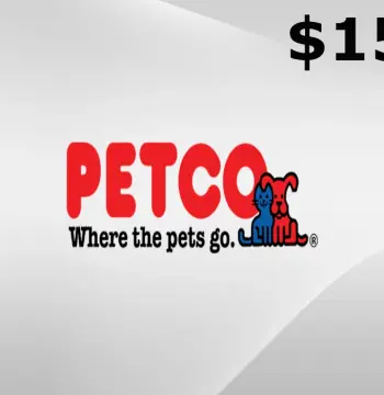 Petco $15 Gift Card US