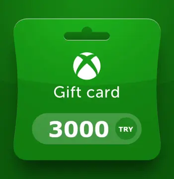 XBOX Live TRY 3000 Prepaid Card TR