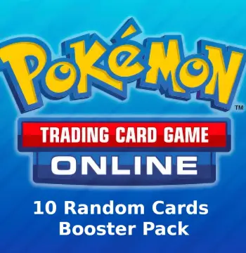 Pokemon Online TCG 10 Random Cards Booster Pack Key