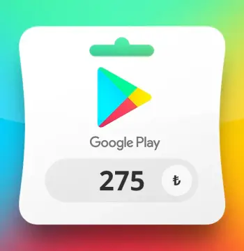 Google Play TRY 275 Gift Card TR