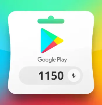 Google Play TRY 1150 Gift Card TR