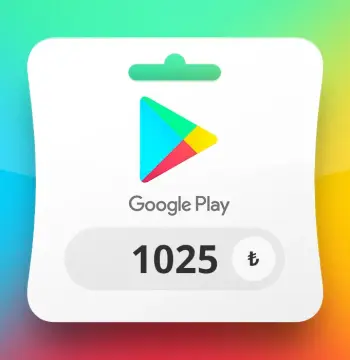 Google Play TRY 1025 Gift Card TR
