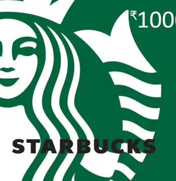Starbucks 1000 INR Gift Card IN