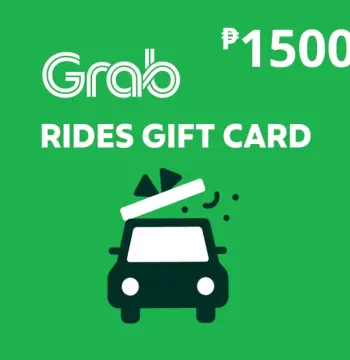 Grab Rides PHP 1500 Gift Card PH