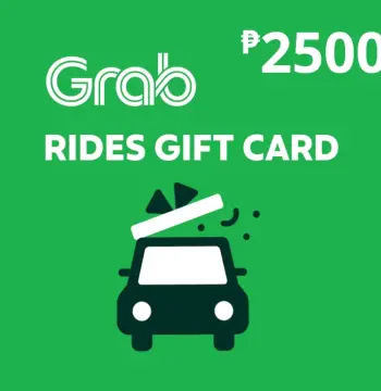 Grab Rides PHP 2500 Gift Card PH