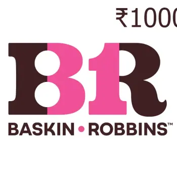 Baskin Robbins INR 1000 Gift Card IN