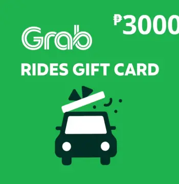Grab Rides PHP 3000 Gift Card PH