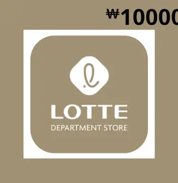 Lotte Department Store KRW 10000 Gift Card KR